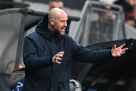 Ten Hag was named United’s new manager on Thursday. Credit: Getty.