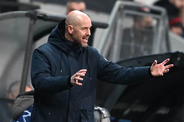 Ten Hag was named United’s new manager on Thursday. Credit: Getty.