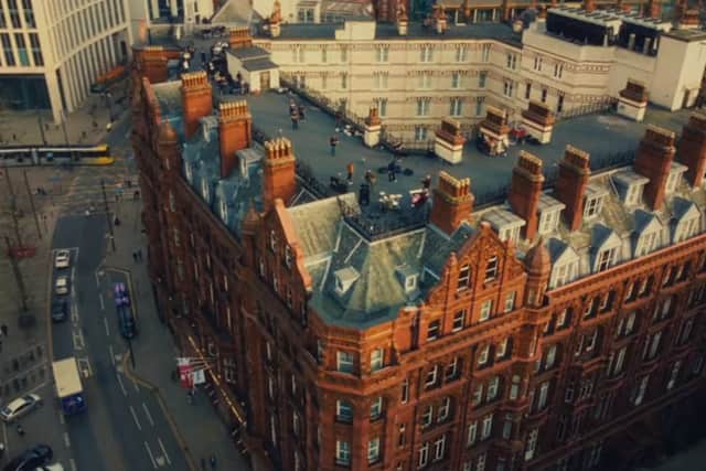 The Midland Hotel where Liam Gallagher filmed Better Days Credit: Youtube/ Liam Gallagher