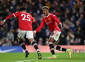 Jadon Sancho and Marcus Rashford could are amonst three players who could return for Manchester United this weekend. Credit: Getty.