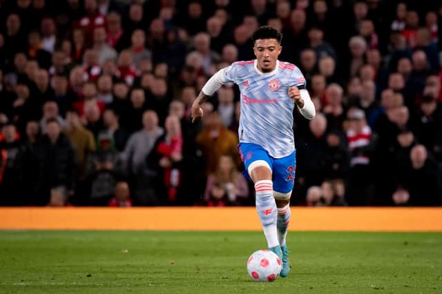 According to Karan, Jadon Sancho will benefit from added consistency at Old Trafford. Credit: Getty.