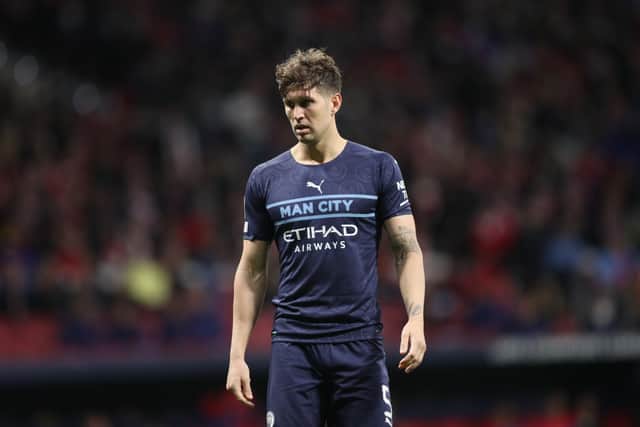 John Stones starts for Manchester City. Credit: Getty.