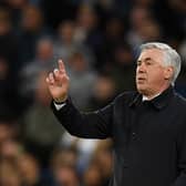 Carlo Ancelotti said Real Madrid can make it to the final if they defend better at the Bernabeu. Credit: Getty.