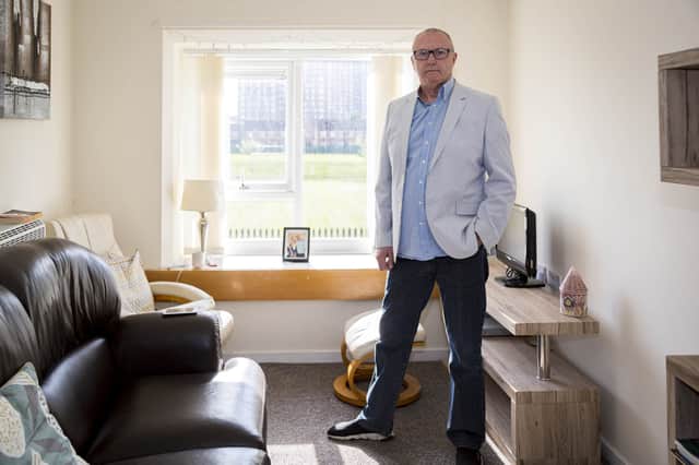 Darryl Kennedy at his home in Salford Credit: Matthew Lofthouse / SWNS
