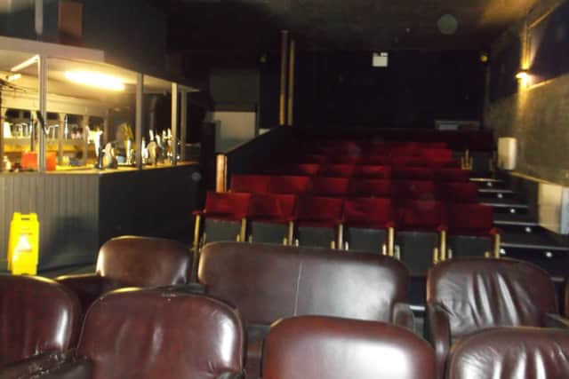 The cinema inside the community centre