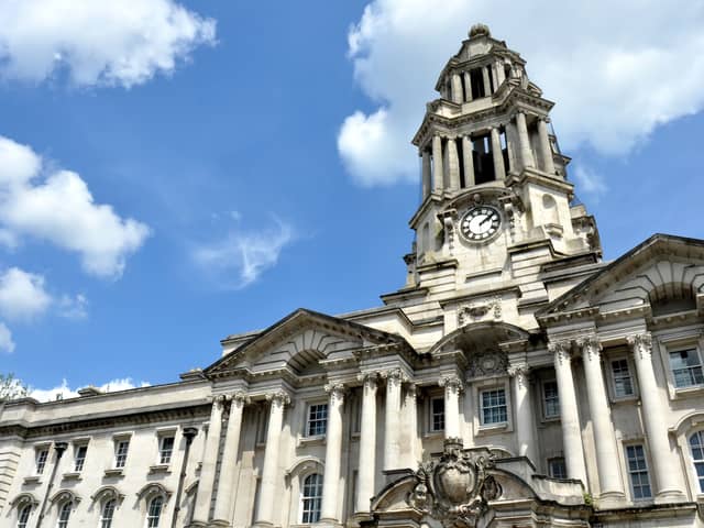 Stockport town hall Credit: philip kinsey - stock.adobe.com