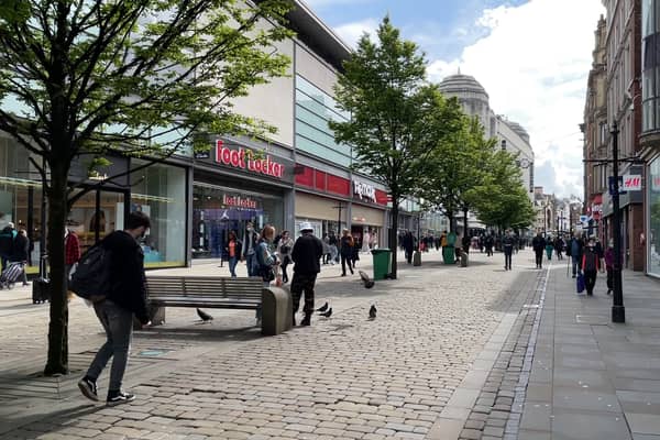 Near the Arndale centre in Manchester 