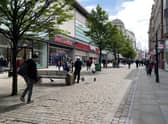 Near the Arndale centre in Manchester 