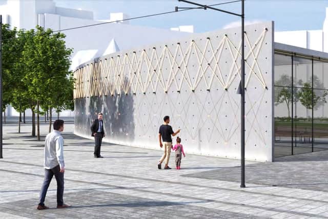 Plans to redevelop Piccadilly Gardens in Manchester. Credit: LGIMRA.