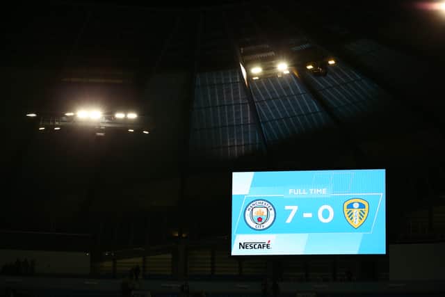 It was a humiliating night for Leeds when the sides last met. Credit: Getty.