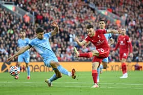 Ruben Dias spoke about Manchester City’s rivalry with Liverpool. Credit: Getty.