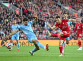 Ruben Dias spoke about Manchester City’s rivalry with Liverpool. Credit: Getty.