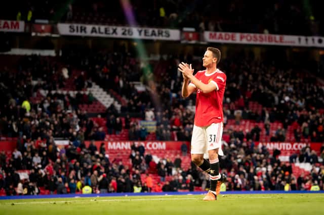 Monday’s game with Brentford is Manchester United’s last of the season. Credit: Getty.