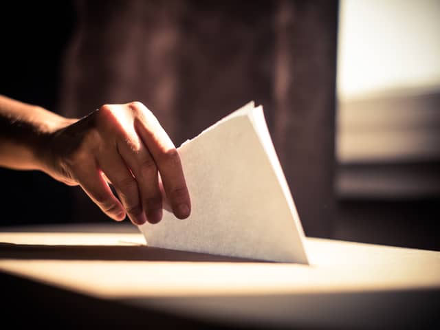 The local council elections take place today.