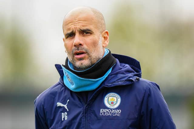 Guardiola has refused to comment on City’s transfer activity this summer. Credit: Getty 