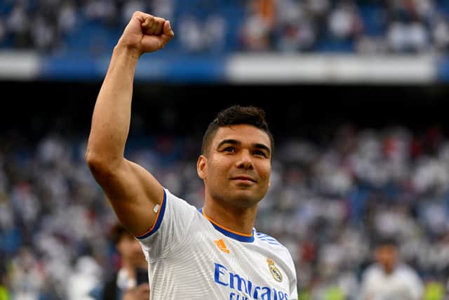 Casemiro returned to the team at the weekend. Credit: Getty.