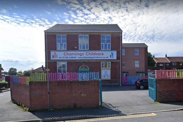 Channings Childcare, Whitehall Street, Rochdale. Credit: Google Street View.