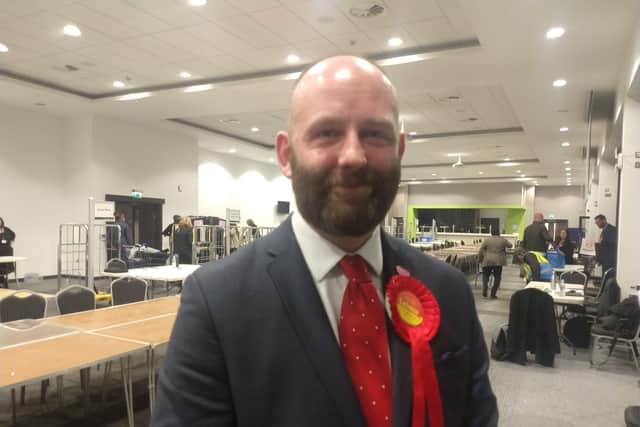 Salford’s Labour mayor Paul Dennett at the local elections 2022. Credit: LDRS.