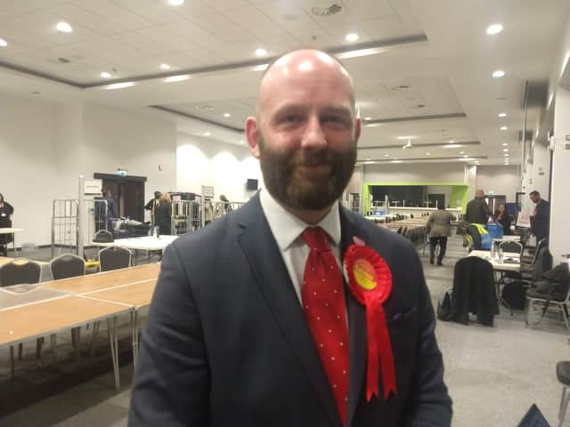 Salford’s Labour mayor Paul Dennett at the local elections 2022. Credit: LDRS.