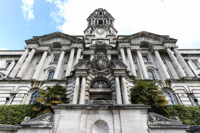 Stockport Town Hall. Credit: Adam Vaughan.