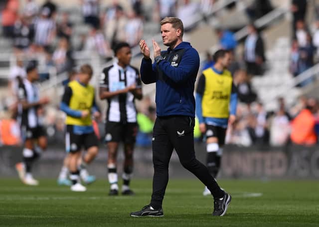 Eddie Howe has turned things around at St James’s Park. Credit: Getty.