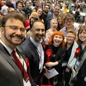 Labour celebrate a narrow victory in Ancoats and Beswick, Manchester. Credit: Manchester Labour. 