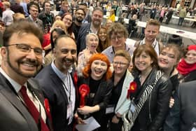 Labour celebrate a narrow victory in Ancoats and Beswick, Manchester. Credit: Manchester Labour. 
