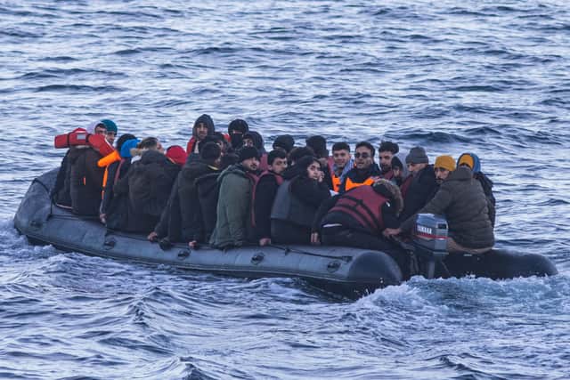 Migrants who crossed the Channel in small boats are among those who face being deported to Rwanda (Photo: Getty Images)