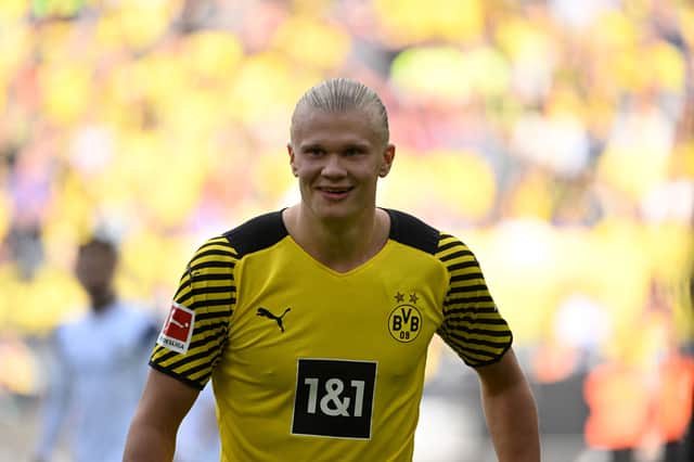 Haaland looks set to leave Dortmund this summer. Credit: Getty.