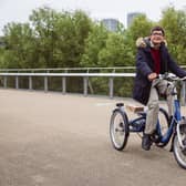A range of different e-bikes can be hired out