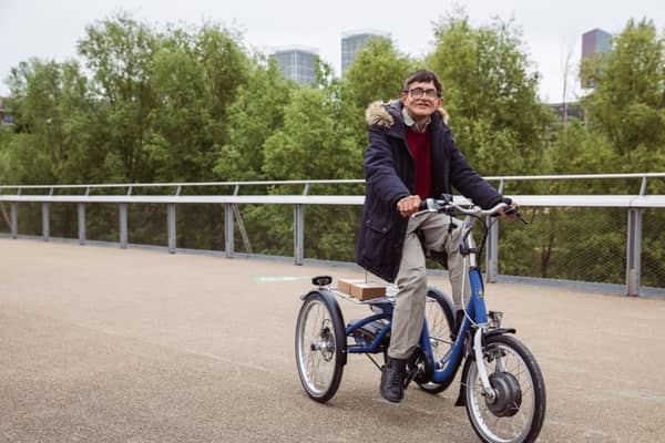 A range of different e-bikes can be hired out