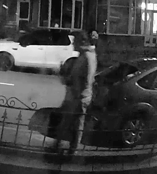 Police in Oldham want to speak to two men seen on CCTV in relation to an acid attack Credit: GMP