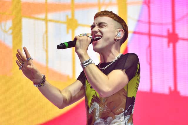 Olly Alexander of Years and Years performs during HITS Radio's HITS Live 2021 at Resorts World Arena on November 20, 2021 in Birmingham