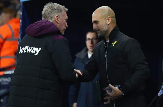 Manchester City face West Ham this weekend. Credit: Getty.