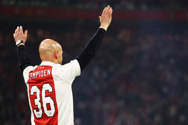 Ajax wrapped up the league title last week. Credit: Getty.