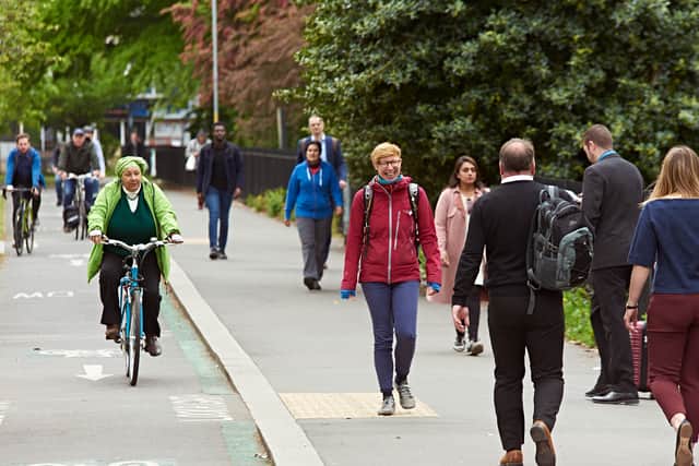 Six new walking and cycling schemes are getting the go-ahead thanks to Government funding. Photo: TfGM