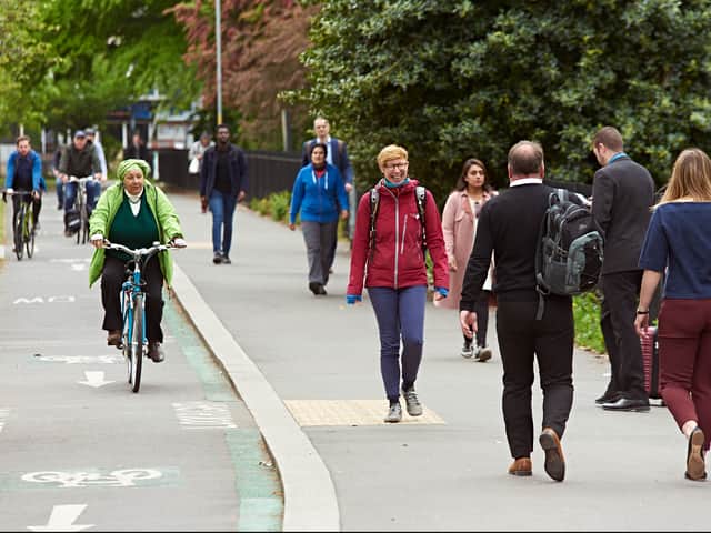 Six new walking and cycling schemes are getting the go-ahead thanks to Government funding. Photo: TfGM
