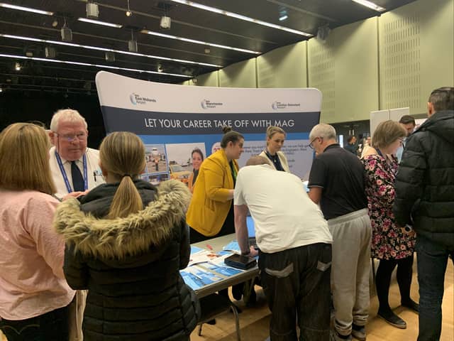 Manchester Airport is looking to recruit hundreds of staff at a massive jobs fair