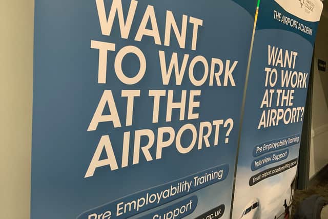 Hundreds of roles are still available at Manchester Airport