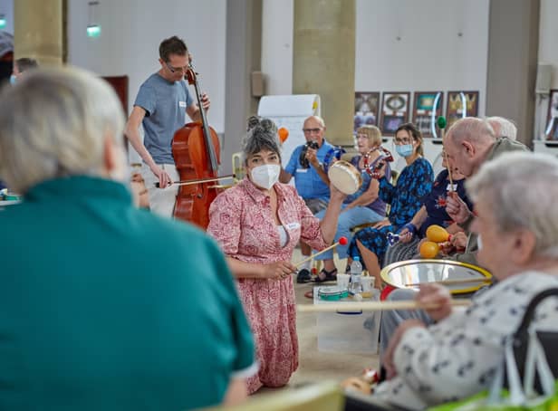 <p>Manchester Camerata is relaunching its music cafe at The Monastery in Gorton. Photo: Duncan Elliott</p>