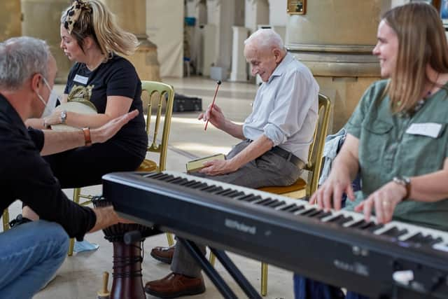 The Manchester Camerata’s music cafe at The Monastery in Gorton. Photo: Duncan Elliott