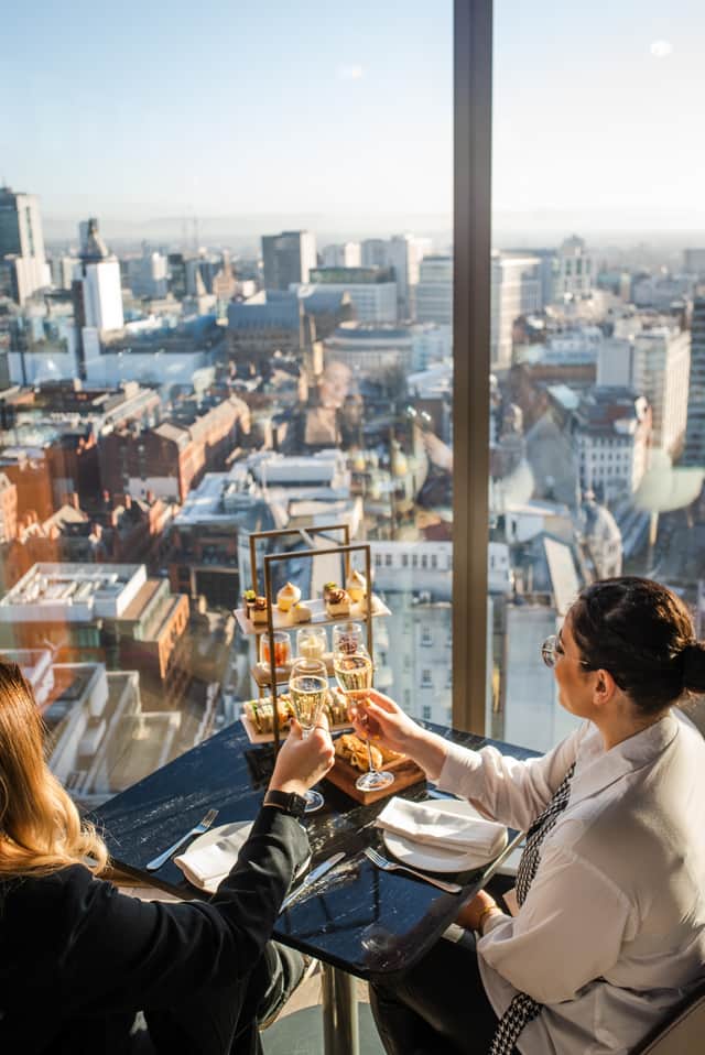 Afternoon tea at 20 Stories Manchester