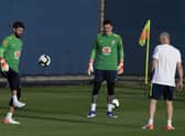 Brazil goalkeeper Ederson. 