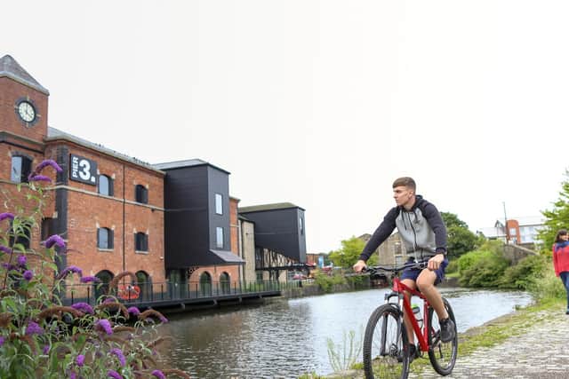 Sustrans has been looking at how many people cycle across Greater Manchester. Photo: Chris Foster/Sustrans
