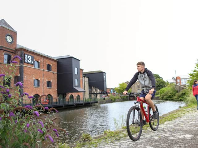 Sustrans has been looking at how many people cycle across Greater Manchester. Photo: Chris Foster/Sustrans