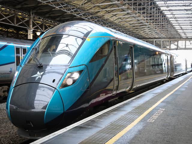 TransPennine Express train services will be disrupted by strike action on Sunday