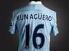 Sergio Aguero’s Man City title-winning shirt set to fetch up to £30,000 at football memorabilia auction
