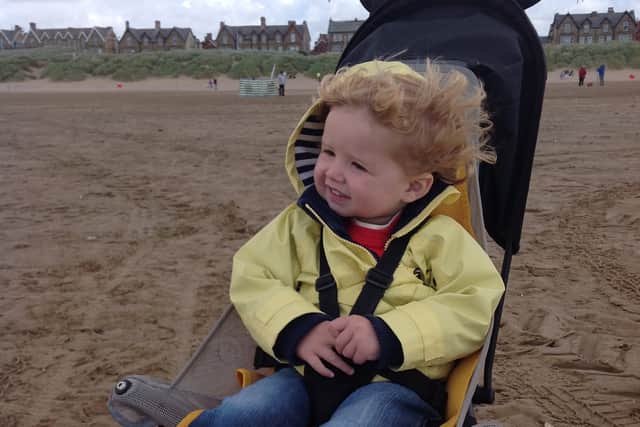 Reuben, who died from an aggressive brain tumour aged just 23 months