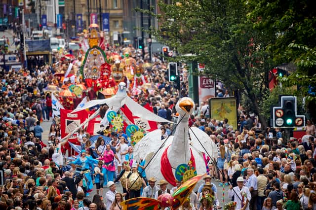 <p>Manchester Day returns in 2022, pictured here is 2019 Credit: Mark Waugh</p>