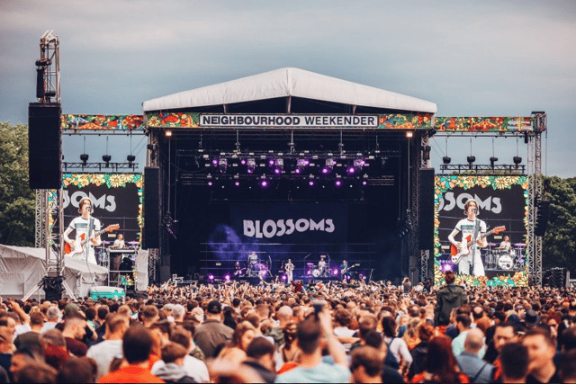 Blossoms will play at Neighbourhood Weekender this year (Photo: Neighbourhood Weekender)